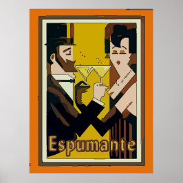 Espumante, mousserande Vin, Poster