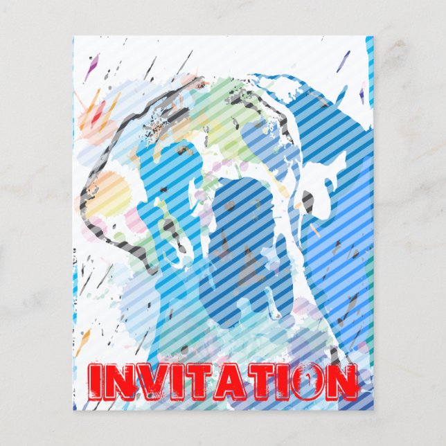 Esra Harlekin Grand Dansk Flygblad (Framsidan)