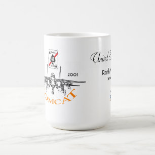 Ess för svart VF-41 - Tomcat F-14 Kaffemugg