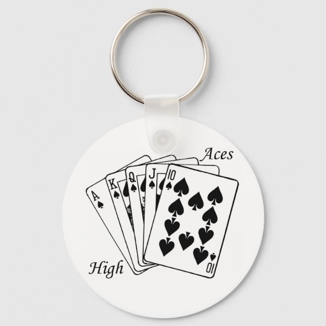 Ess High Keychain Nyckelring (Framsida)