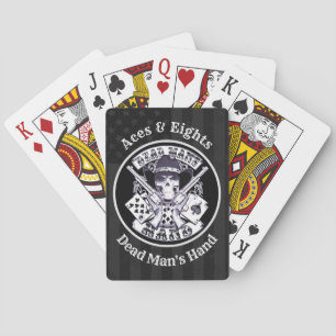 Ess N Eights Dead Man's Hand American Flagga Casinokort
