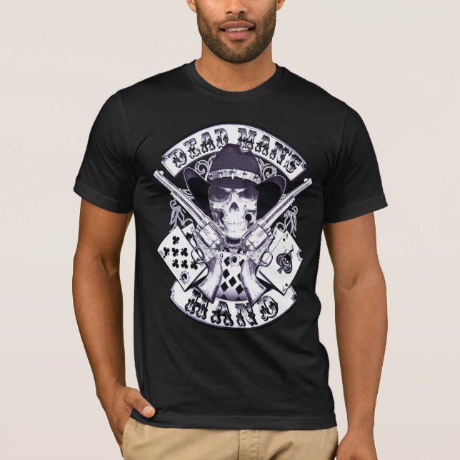 Ess N Eights Dead Man's Hand Cowboy T-Shirt (Framsida)