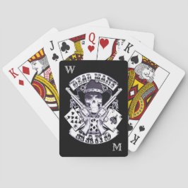 Ess N Eights Dead Man's Hand Personal Monogram Casinokort