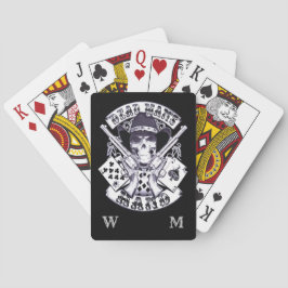 Ess N Eights Dead Man's Hand Personal Monogram Casinokort