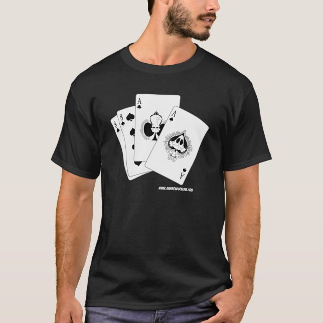 Ess och 8 Deadmanx27;s Hand Essential T Shirt (Framsida)