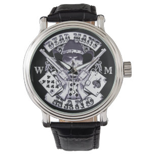 Ess och Eights Cowboy Skull Monogram Armbandsur