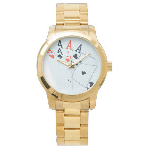 Ess Quads Poker Cards Armbandsur