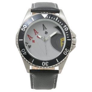 Ess Quads Poker Cards Armbandsur