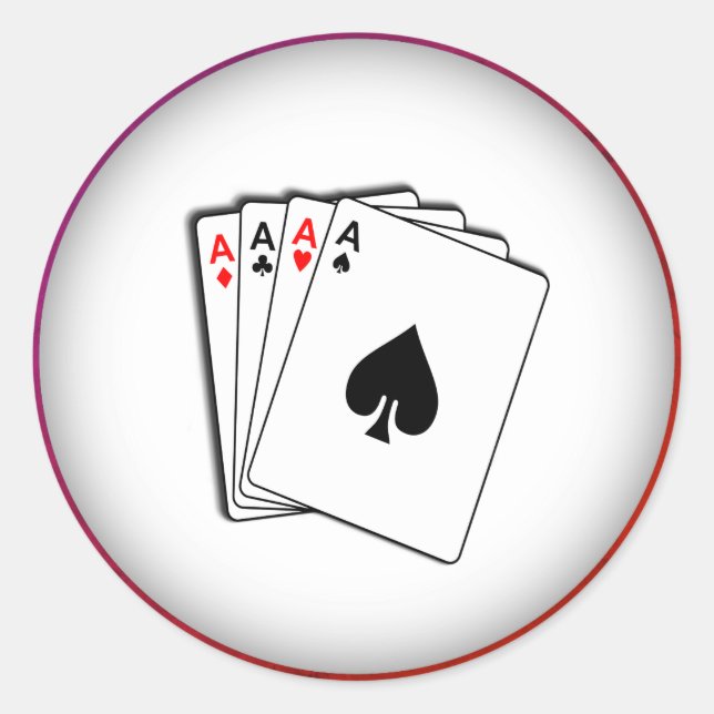 Ess Runt Klistermärke (Framsida)