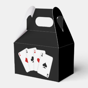 Ess som spelar upp kortpoker party-förmånslåda presentaskar