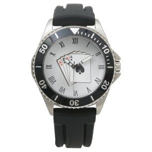 Ess w Black Roman Numerals Armbandsur