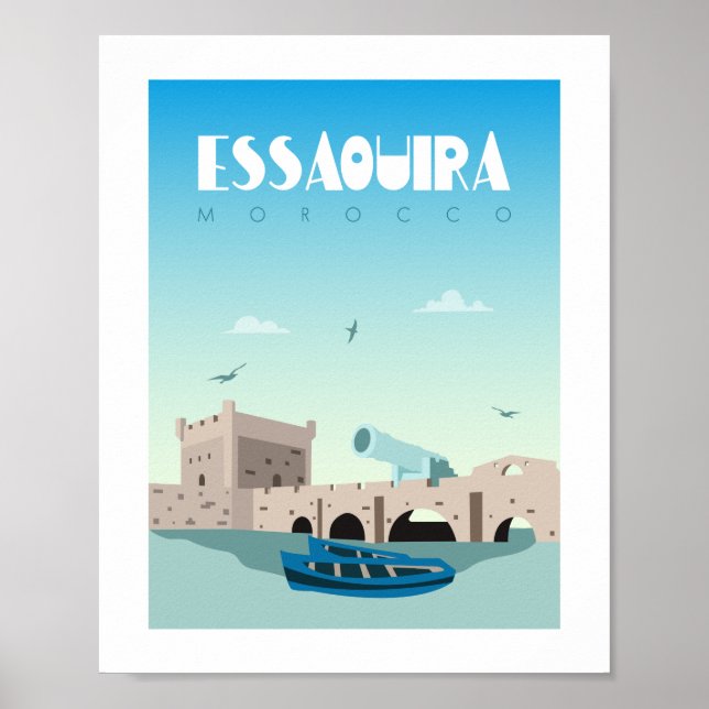 Essaouira city morocco poster (Framsidan)