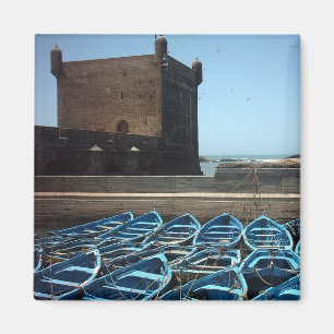 Essaouira hamn Marocko Magnet