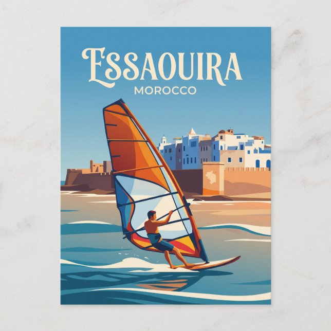 Essaouira Marocko Vykort (Framsida)