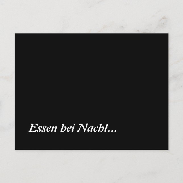 Essen bei Nacht Vykort (Framsida)