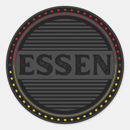 Essen City Pride Emblem – German Identity Runt Klistermärke