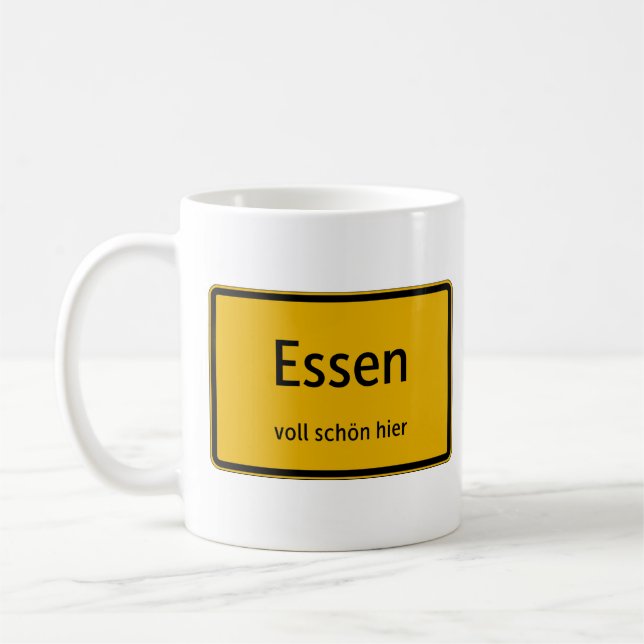 Essen Tasse Kaffeetasse Teetasse Kaffemugg (Vänster)