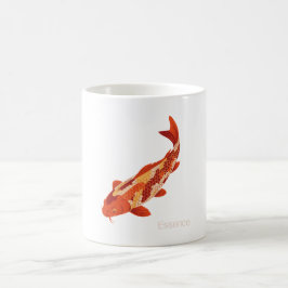 Essence – Koi Symbol för Tillväxt och Inre Styrka Kaffemugg
