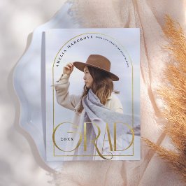 Essence | Meddelande om Arch Photo Ram Studenten Inbjudningar