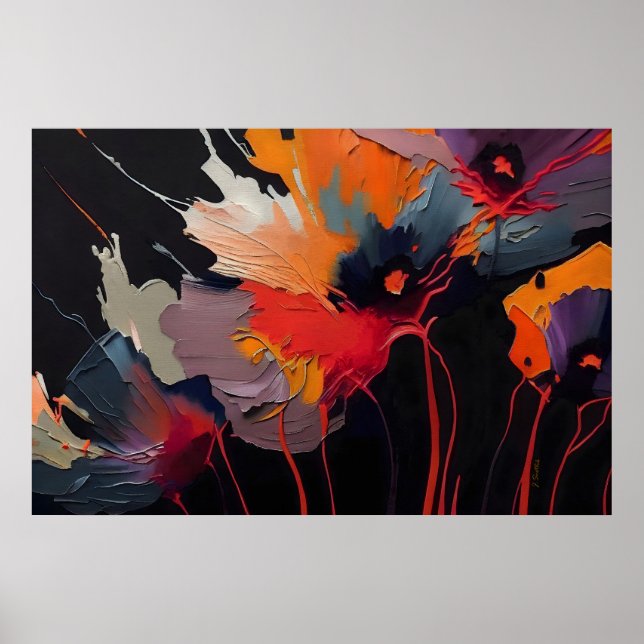 Essence Of The Garden I – Nocturnal Expression Poster (Framsidan)