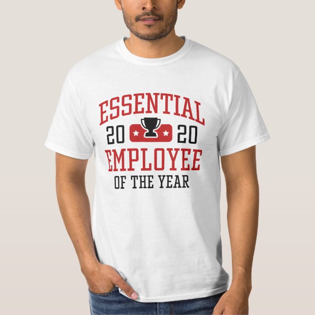 Essential Employee T Shirt (Framsida)