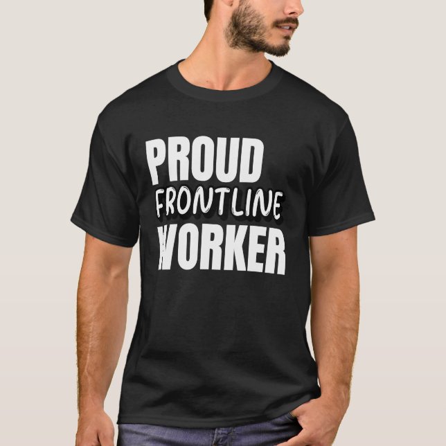 Essential Frontline Workers hero  ideas for her fo T Shirt (Framsida)