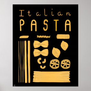 Essential Italien Poster - Italiensk pastafil