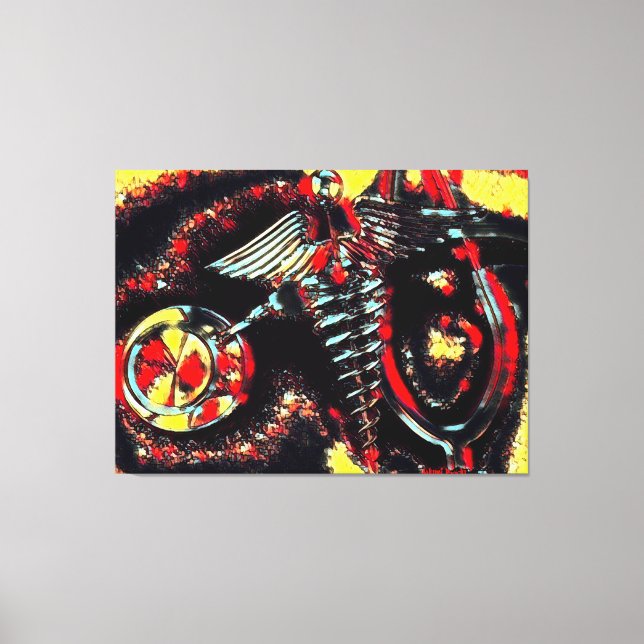 Essential Medical Workers Art Tribute Canvastryck (Framsida)