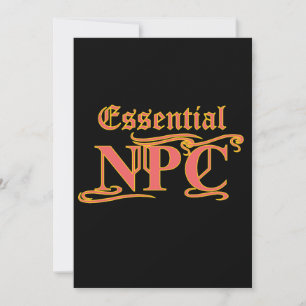 Essential NPC Maim inte Rob eller Döda Funny RPG