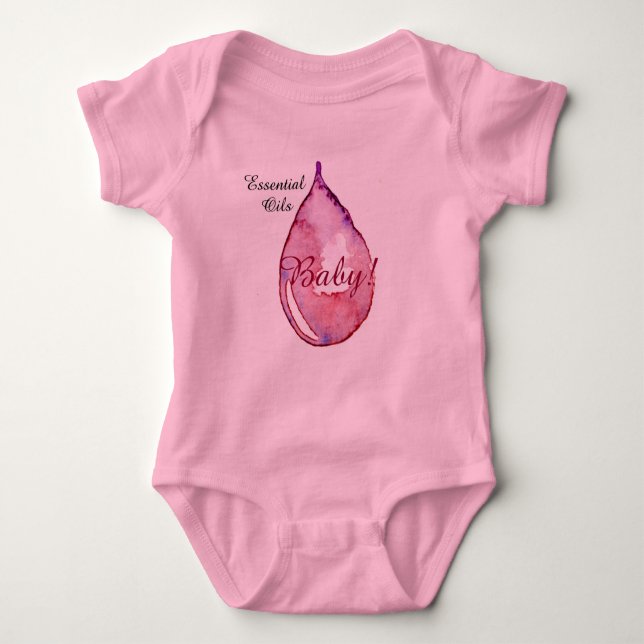 Essential Oils baby! T-shirt (Framsida)