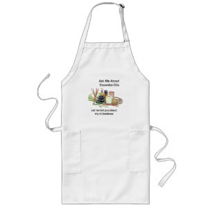 Essential Oils Business Apron Långt Förkläde