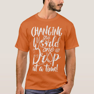Essential Oils Gift Changing the World Oils (2) T Shirt