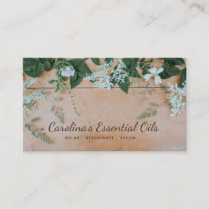 Essential Oils Slogans-Affärskort Visitkort