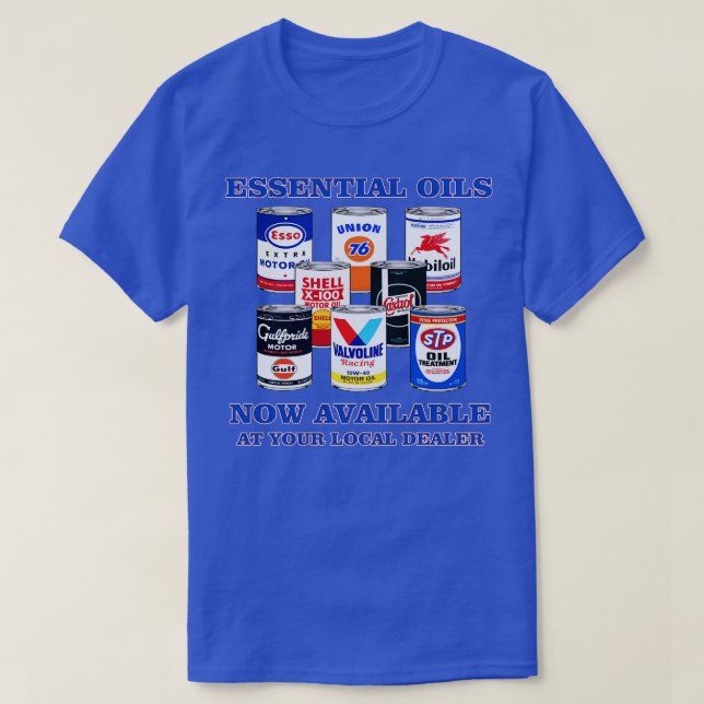 Essential Oils T Shirt (Design framsida)