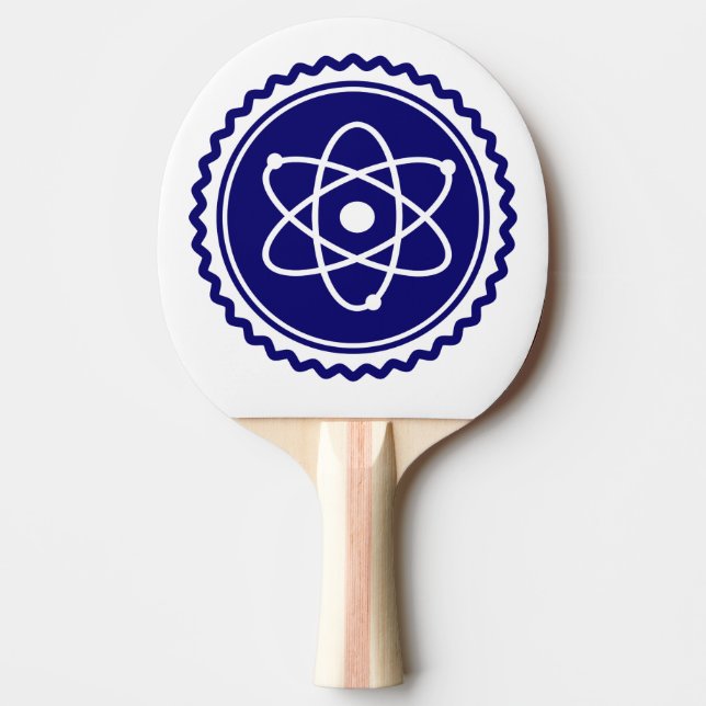 Essential Science Blue Atomic Badge Pingisracket (Framsidan)