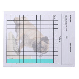 Essential SpEd Verktyg: Blank Data Lakan (försök) Anteckningsblock