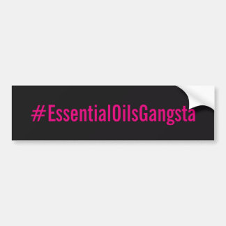 #essentialoilsgangstaBumber klistermärke
