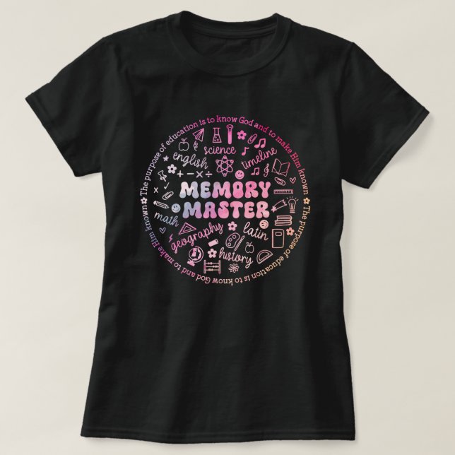 Essentials Memory Master Classization-konversation T Shirt (Design framsida)