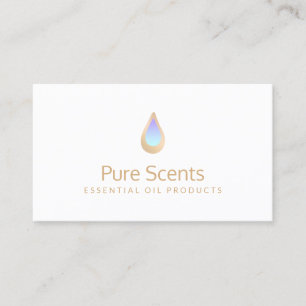 Essentiell Oils Fragrance Aromaterapi Visitkort