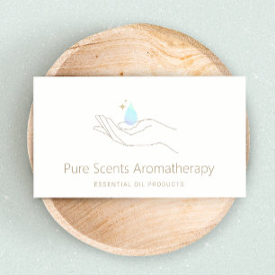 Essentiell Oils Fragrance Aromaterapi Visitkort