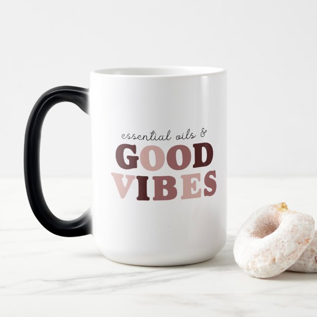 Essentiell Oils & Good Vibes Coffee Mugg (Med munk)