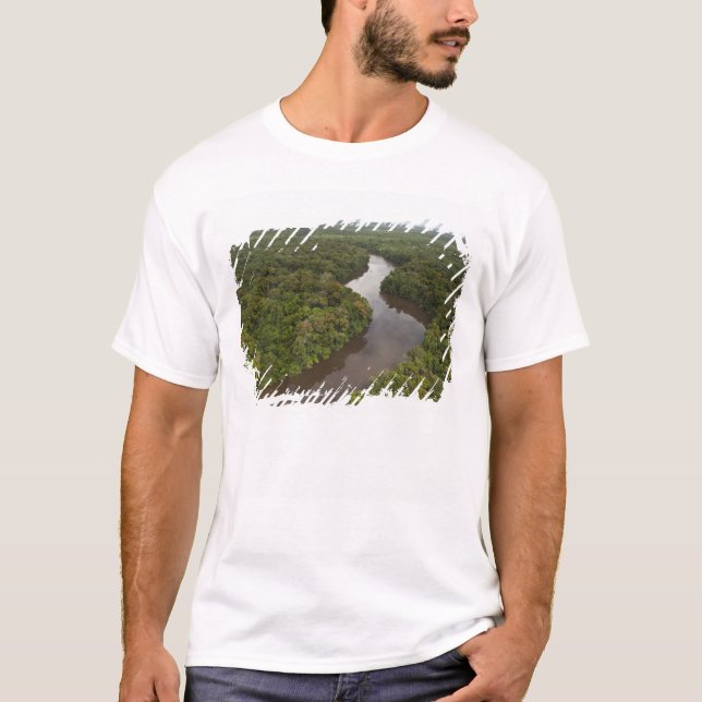 Essequibo River, den längsta floden i Guyana och 5 Tee Shirt (Framsida)