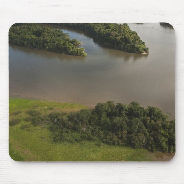 Essequibo River, den längsta floden i Guyana, och Musmatta (Framsidan)