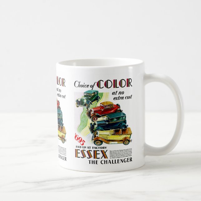 Essex, Challenger Automobile Kaffemugg (Höger)