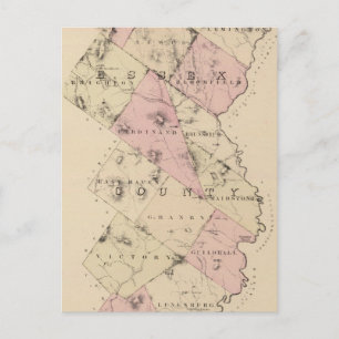 Essex County i Vermont Vykort