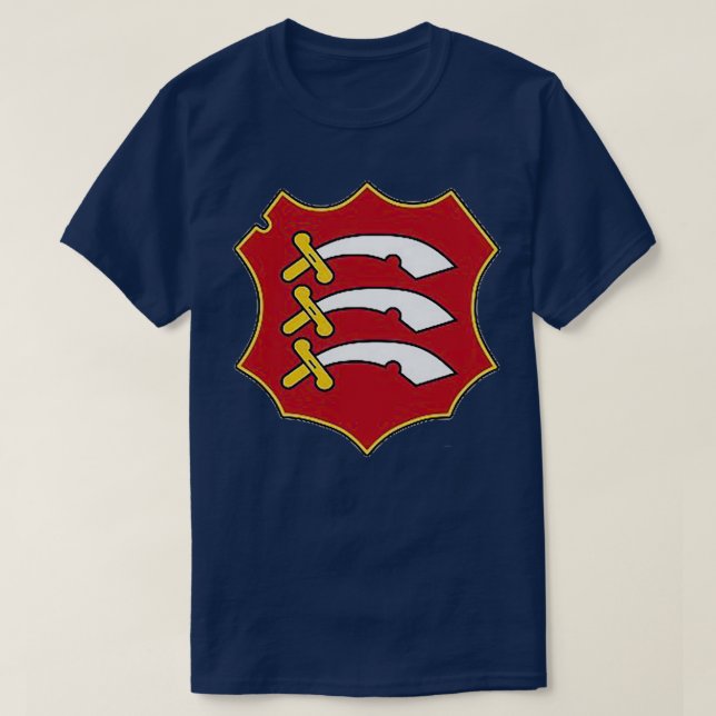 Essex County Klubb Cricket Essential TShirt T Shirt (Design framsida)