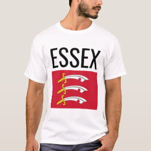 Essex // English County Flagga T Shirt