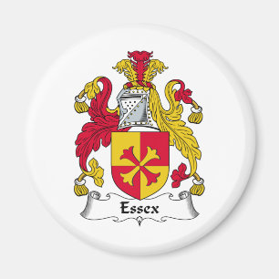 Essex familjvapensköld magnet