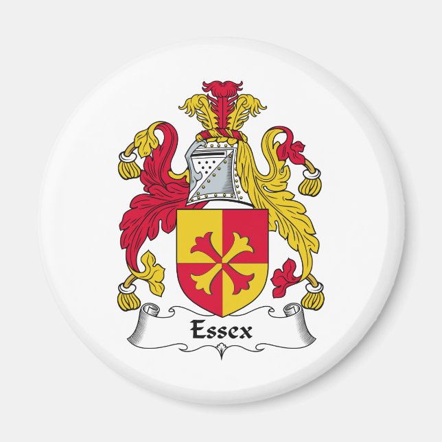Essex Family Crest Magnet (Framsidan)