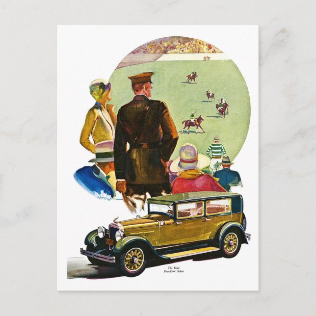 Essex Four-Door Sedan Vykort (Framsida)